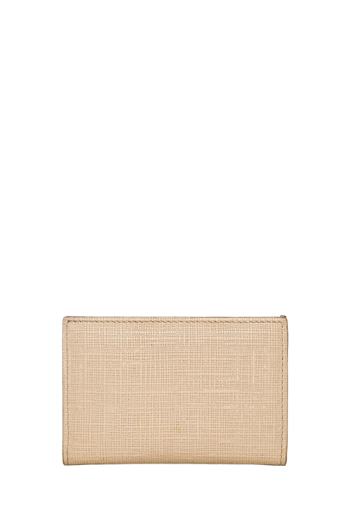 Alexander Mcqueen Skull Bifold Leather Card Holder Wallet