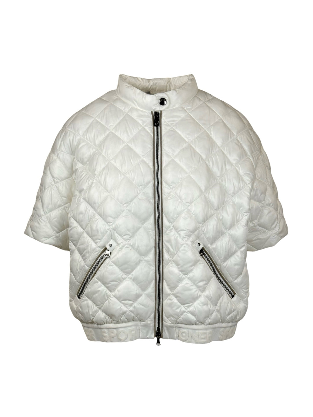 Bogner Size 10 Faia Quilted Recycled Ripstop Golf Jacket
