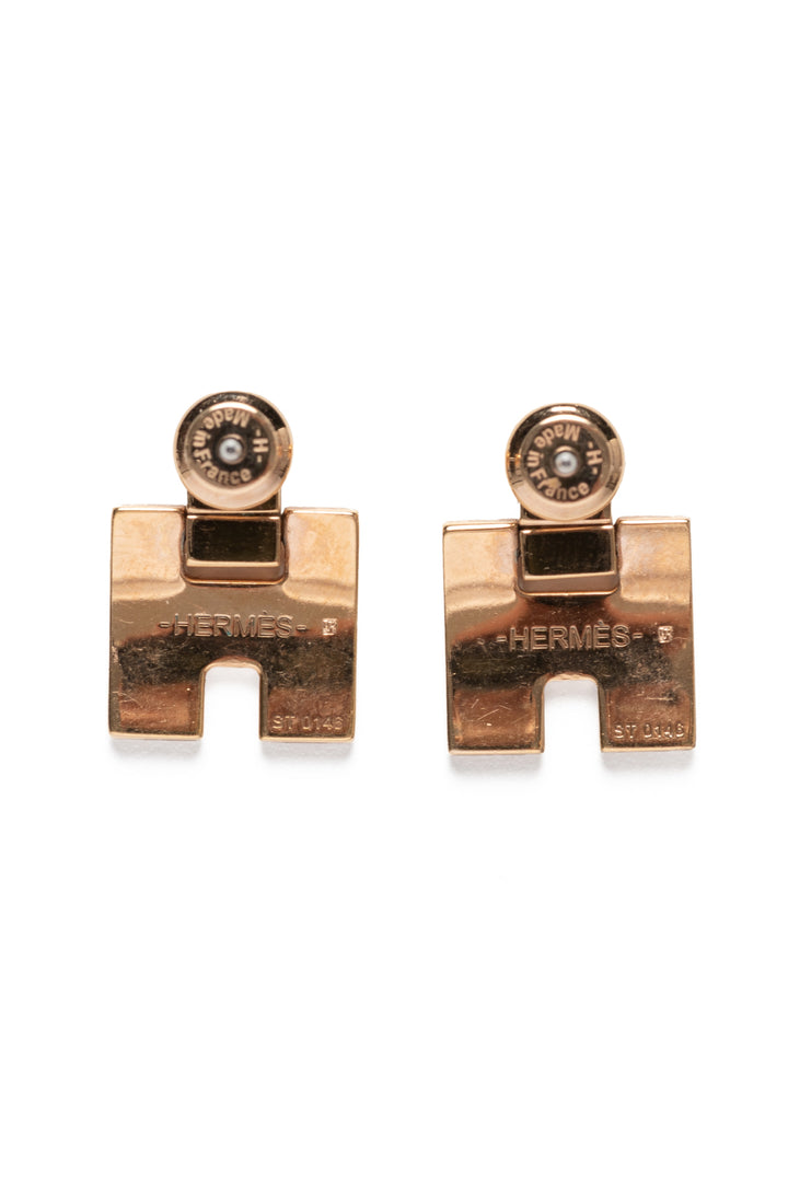 Hermes Eileen H Earrings