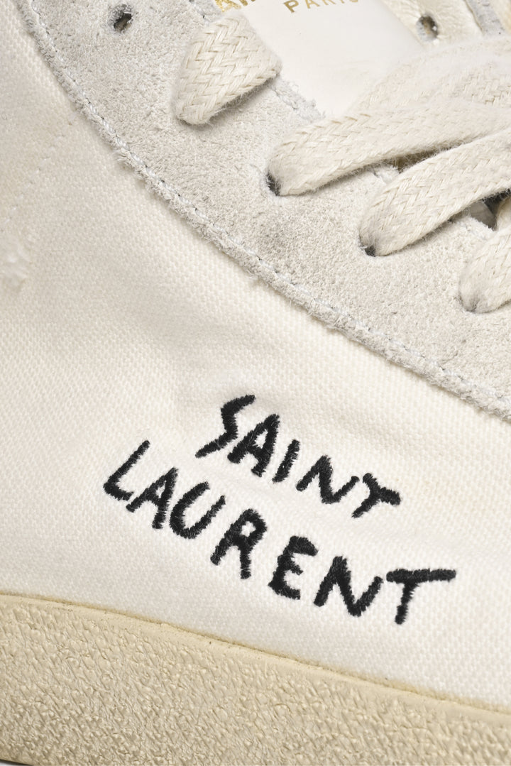 Saint Laurent Size 39.5 Court Classic SL/06 High Top Sneakers