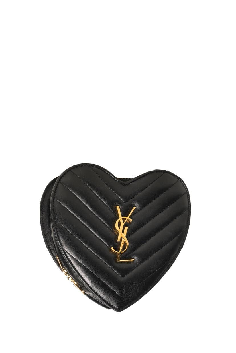 Saint Laurent 2016 Love Heart Chain Bag