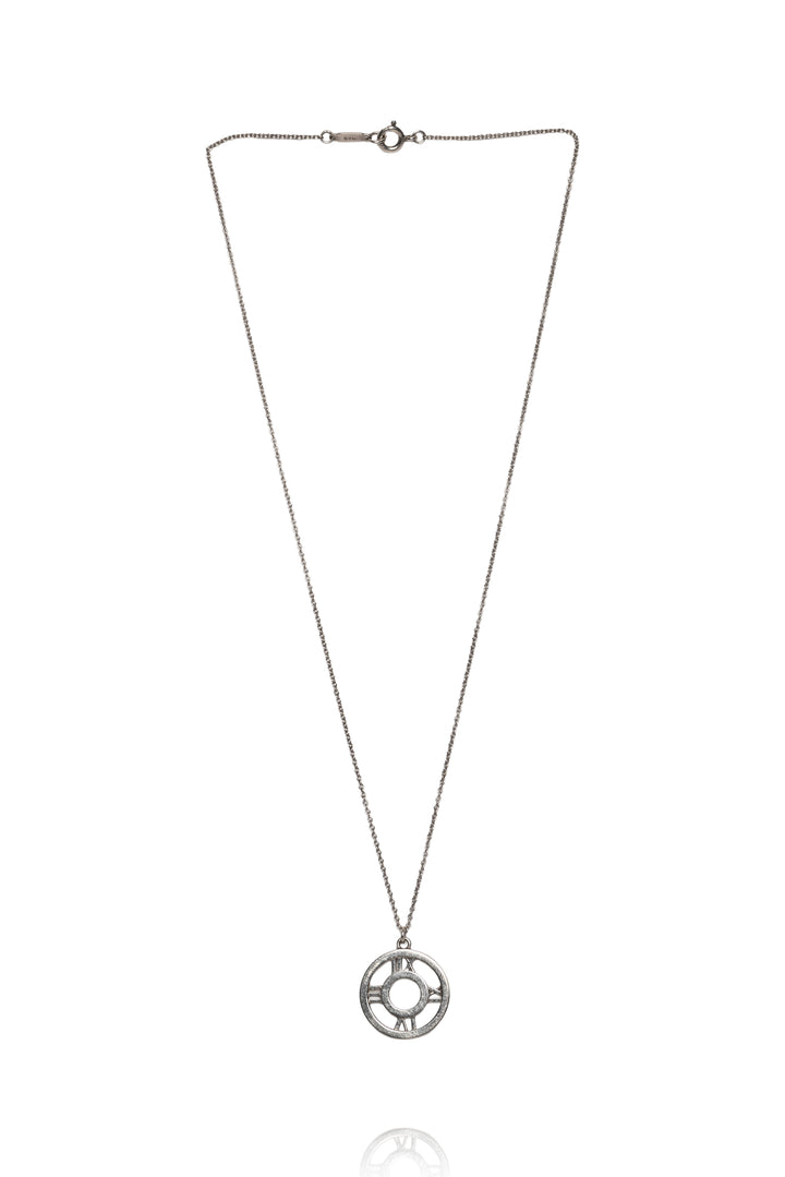 Tiffany & Co Atlas Open Pendant Necklace