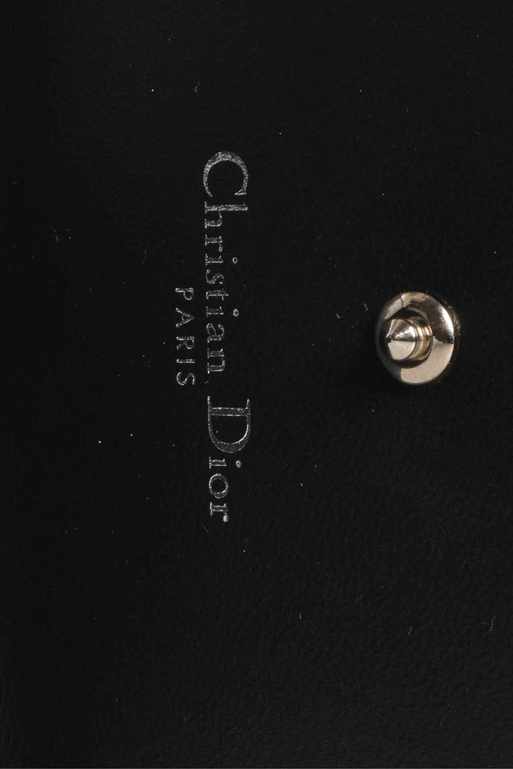 Dior 2017 Diorama Metallic Trifold Wallet