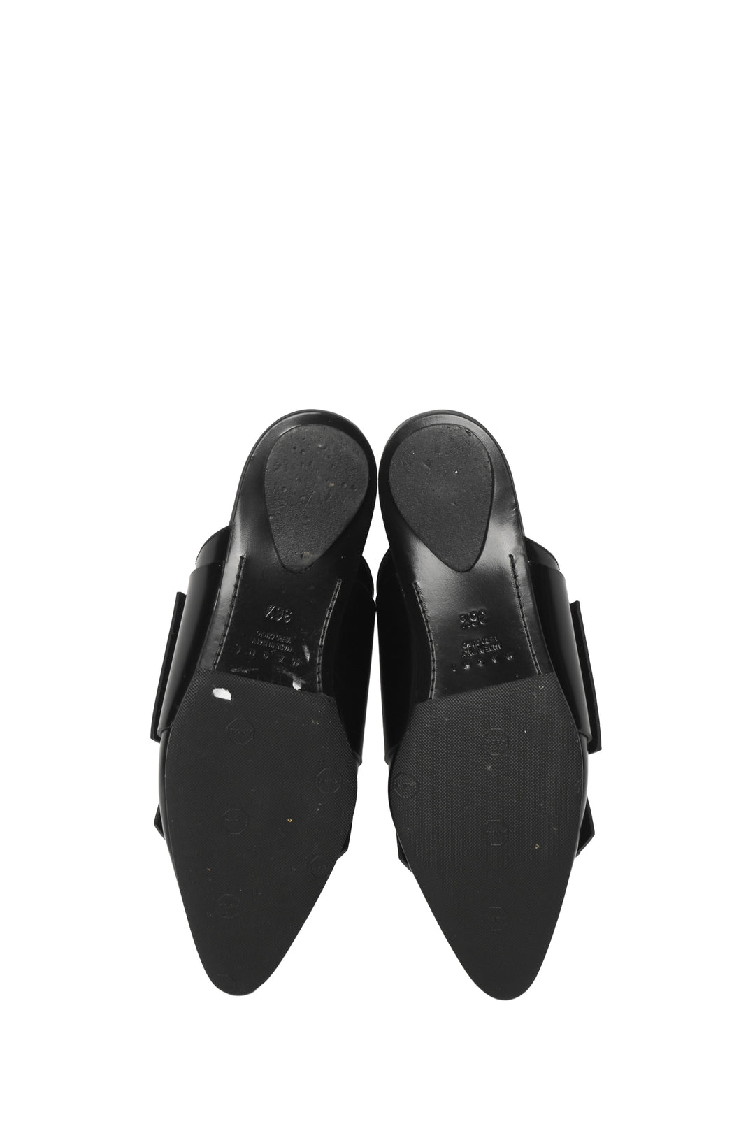 Marni Size 36.5 Fringe Leather Oxford Mules
