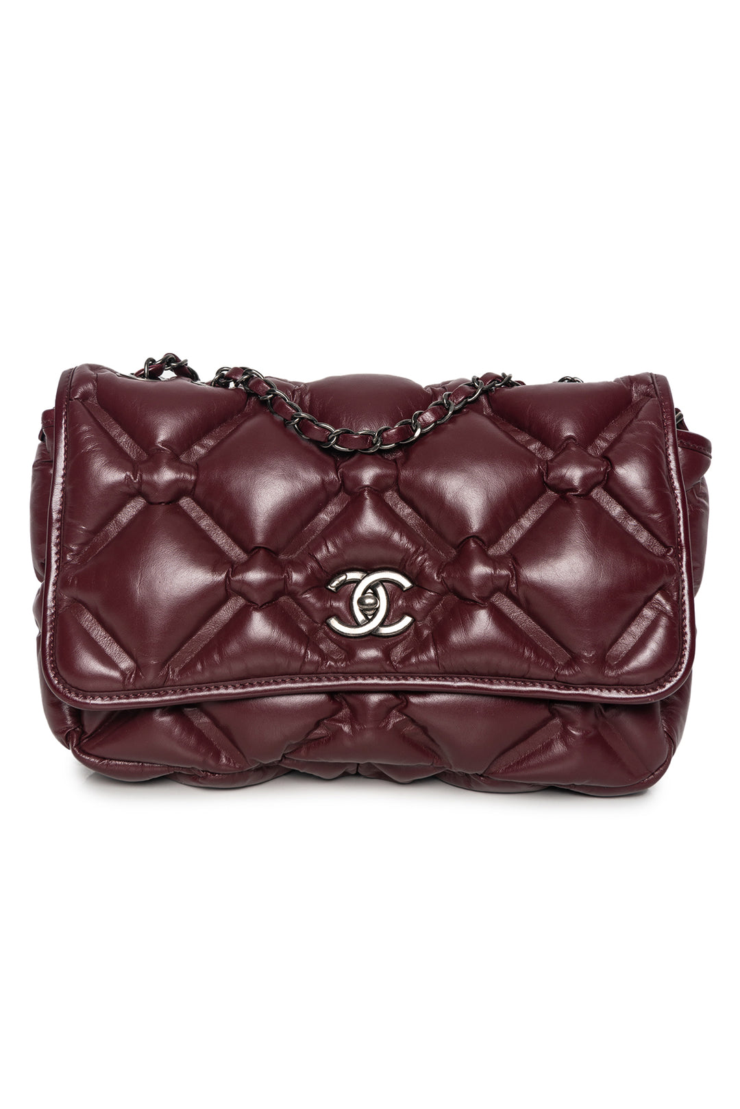 Chanel Quilted Jumbo Chesterfield Flap Bag