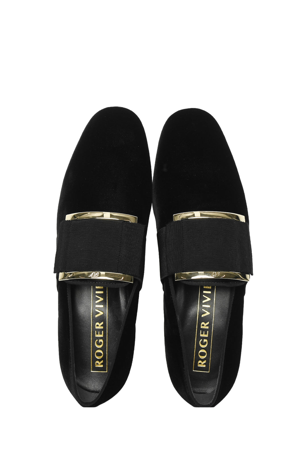 Roger Vivier Size 7 Men's Tuxedo Loafers