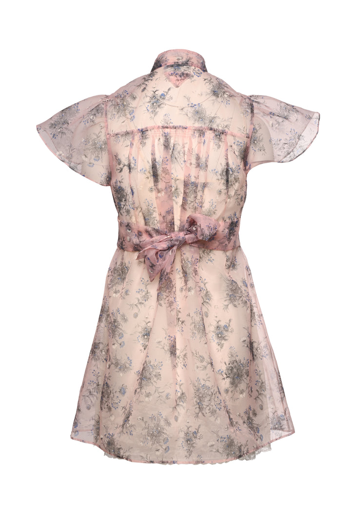Prada Size 36 2024 Floral Print Mini Dress