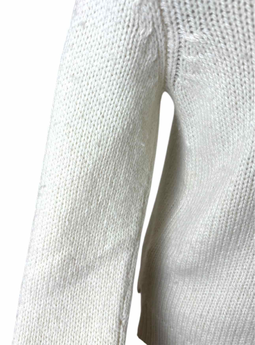 Valentino Size S L'Amour Embroidered Heart Cashmere Sweater