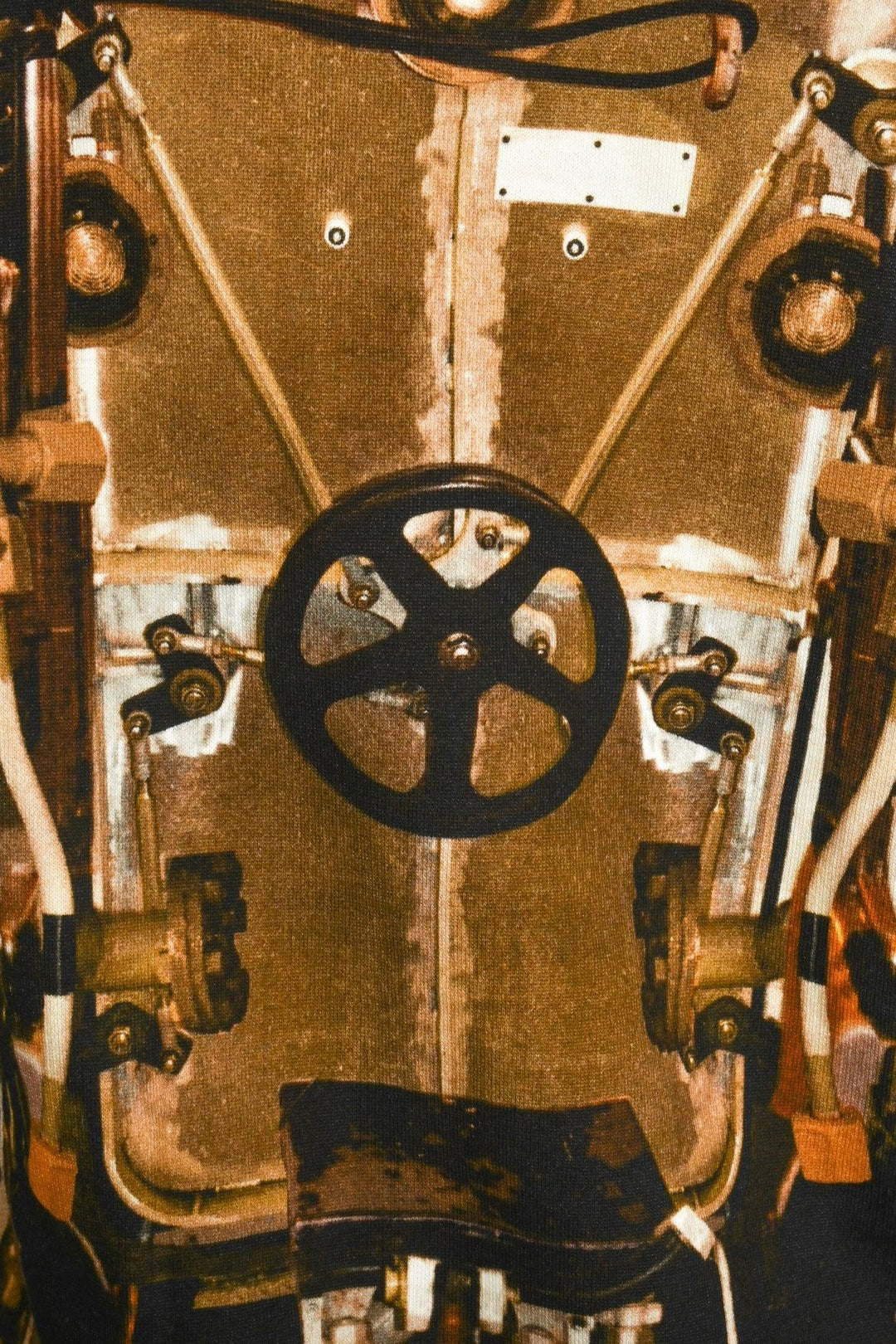 Burberry Size XXS Submarine Print Cotton Sweatshirt