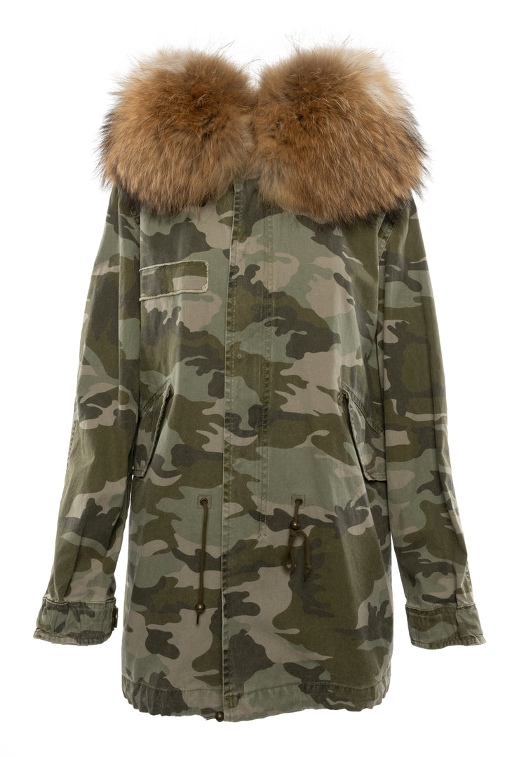 Mr & Mrs Italy Size XS Camouflage Parka