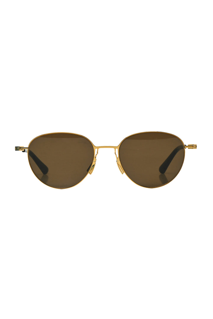 Bottega Veneta Oval Panthos Frame Eyewear