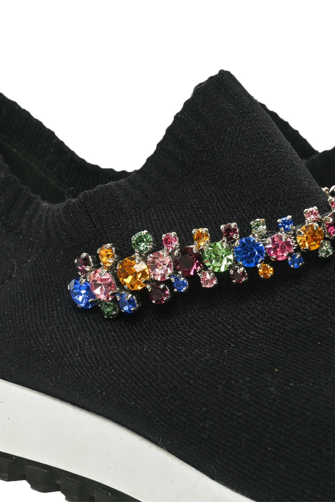 Jimmy Choo Size 40 Verona Knit Sock Sneaker