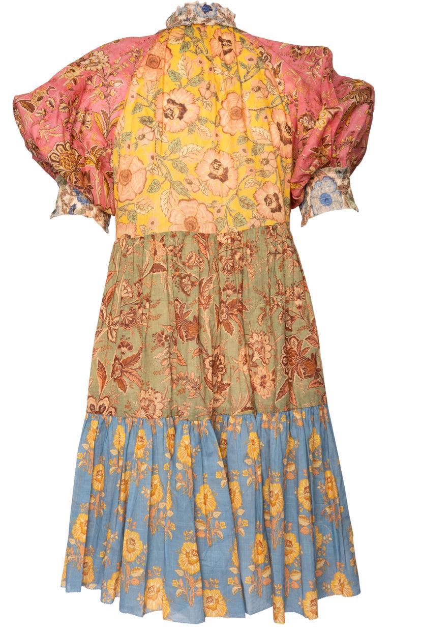 Zimmermann Size 0 Junie Lantern Mini Dress