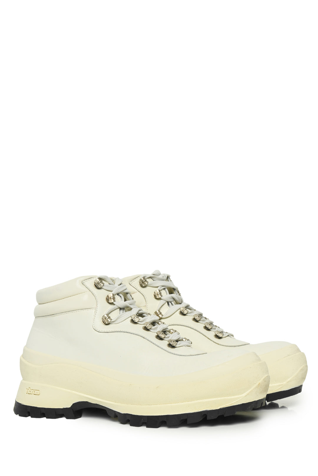 Jil Sander Size 38 x Ssense Exclusive Leather Hiking Boots