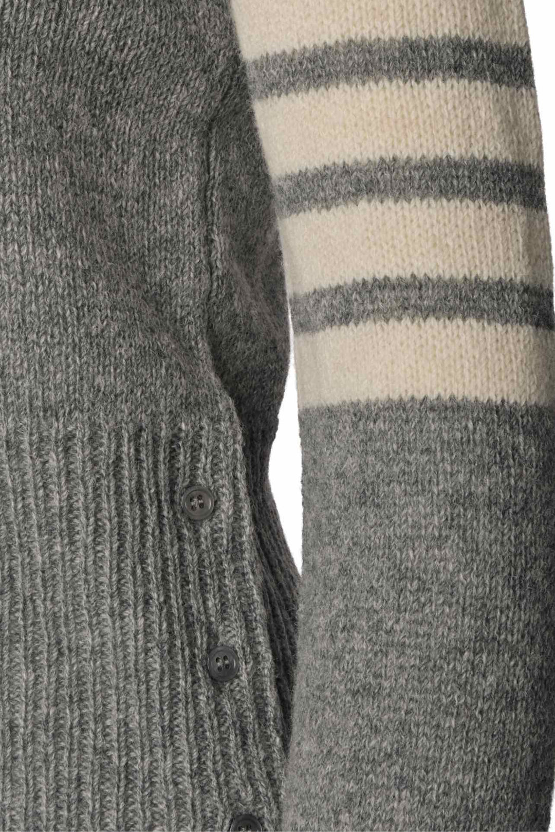 Thom Browne Size 40 Wool Jersey Stitch Classic 4-Bar Pullover Sweater