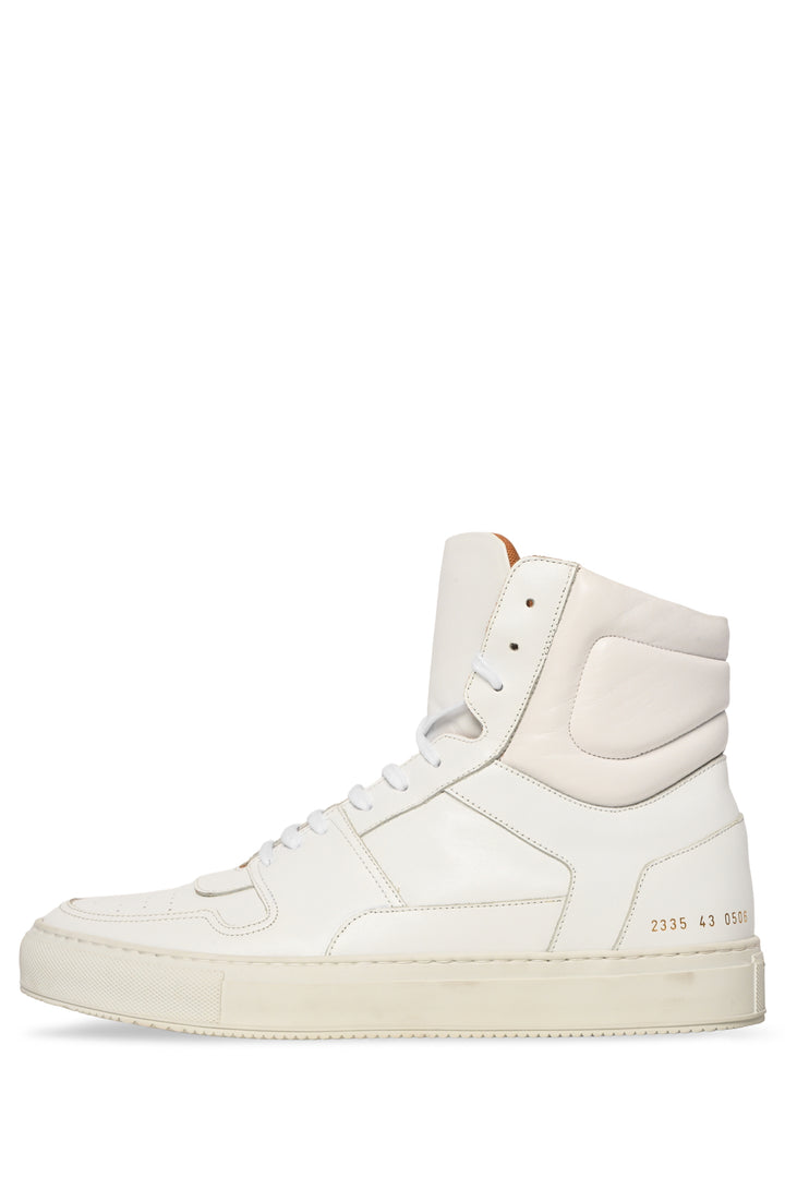 Common Projects Size 43 Men's High Top Leather Sneakers