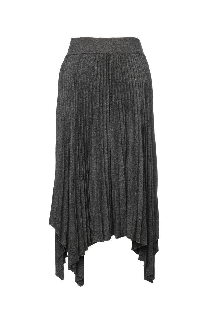 Joseph Size 8 Ade Pleated Flannel Skirt