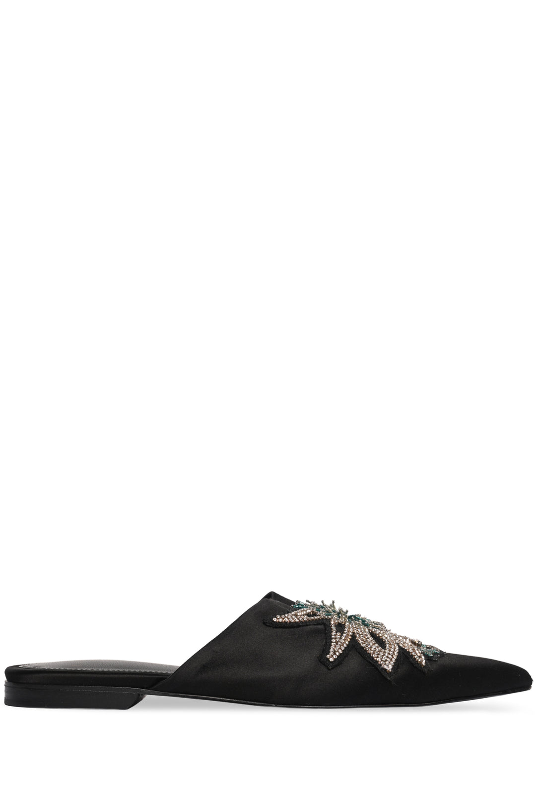 Lanvin Size 40 Satin Mules