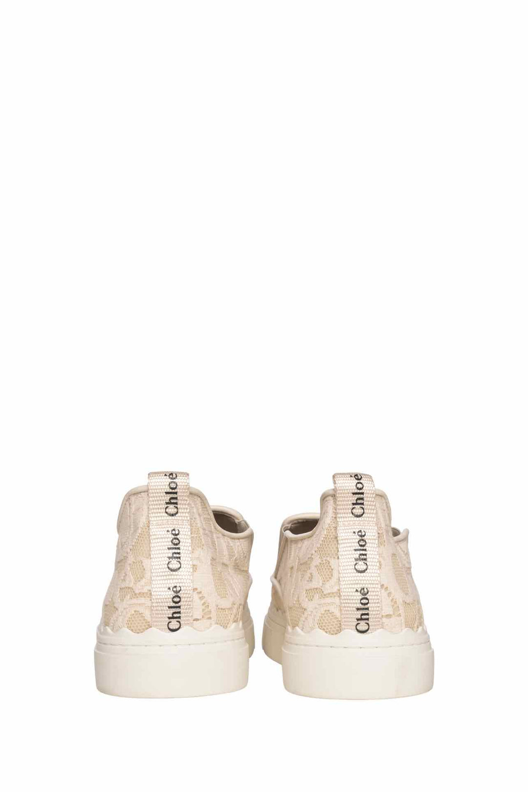 Chloe Size 41 Lauren Lace Slip On Sneaker