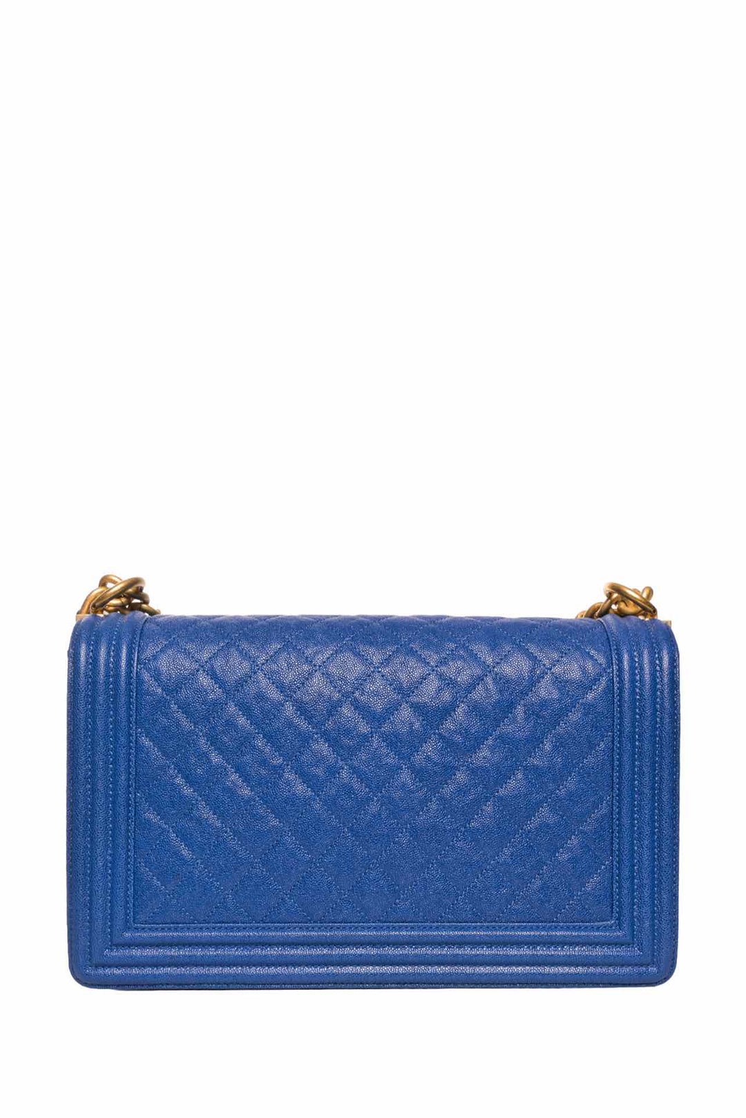 Chanel 2019 Caviar Quilted Medium Boy Shoulder Bag