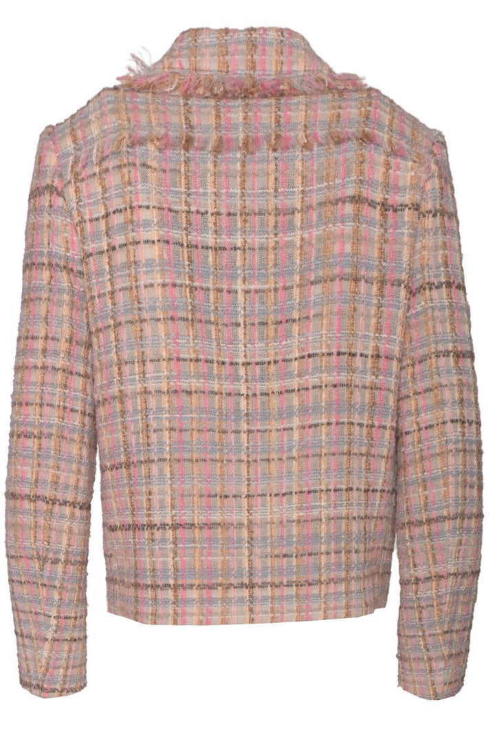 Miu Miu Size 38 Pink Tweed Blazer