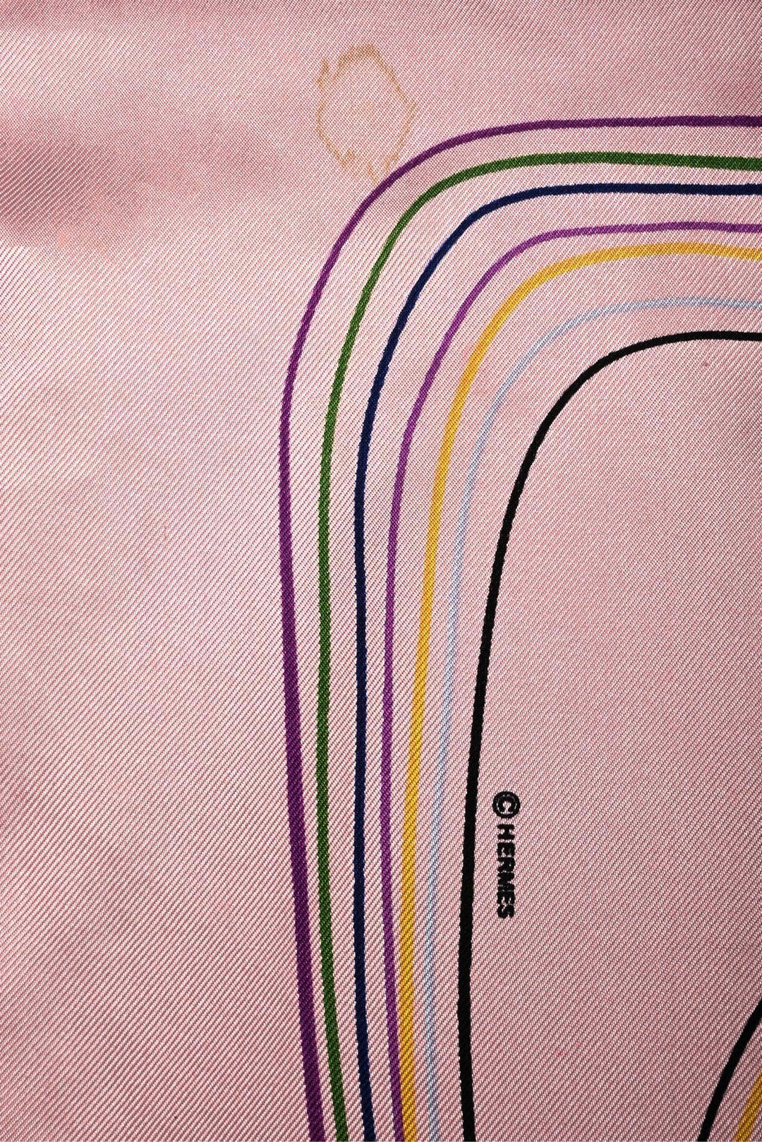 Hermes 24 Faubourg Silk Scarf