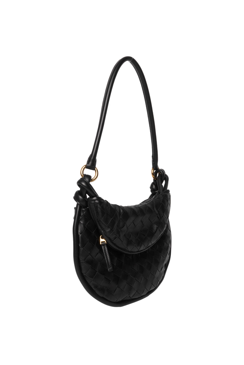 Bottega Veneta Nappa Intrecciato Small Gemelli Shoulder Bag