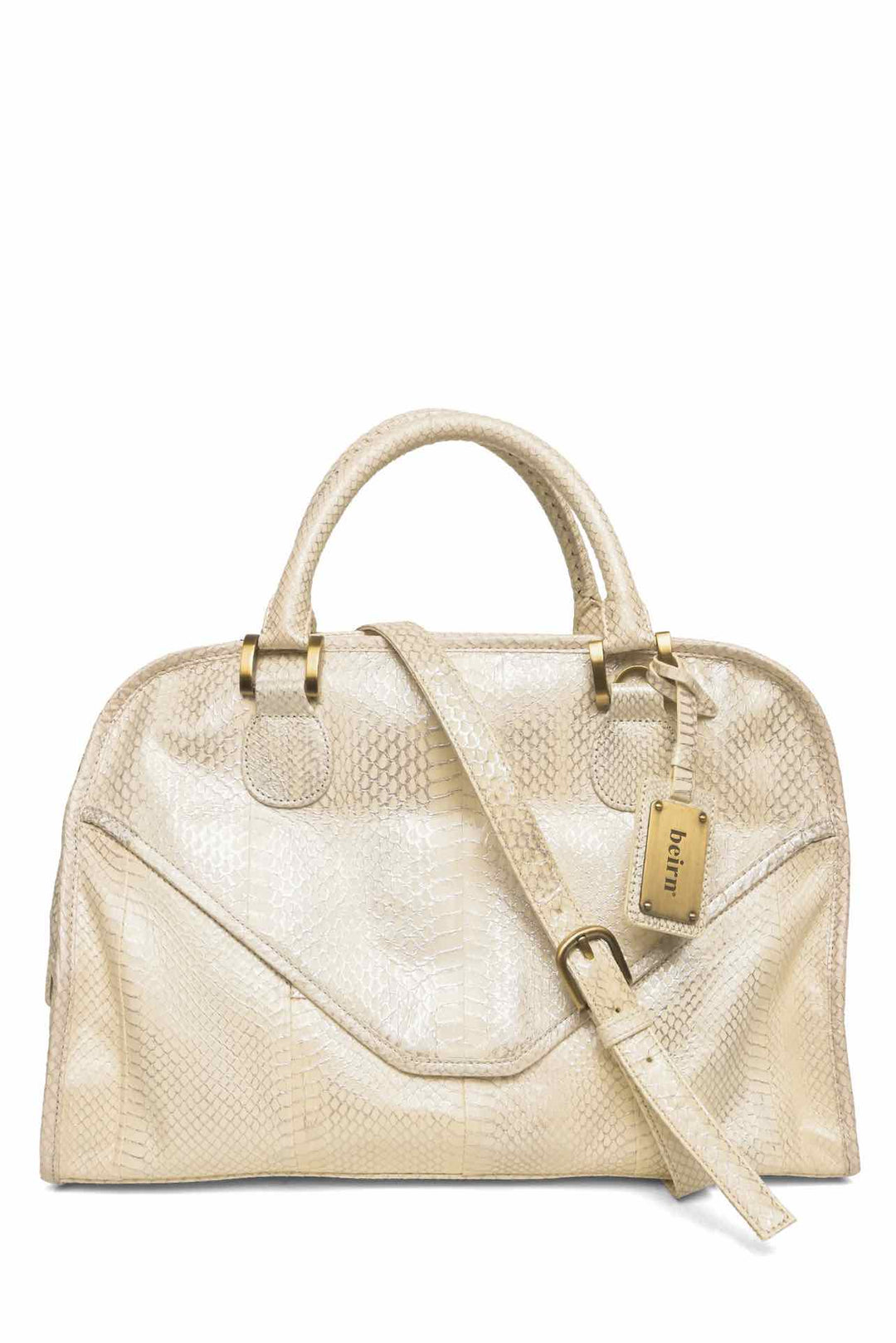 Beirn Small Ali Snakeskin Tote