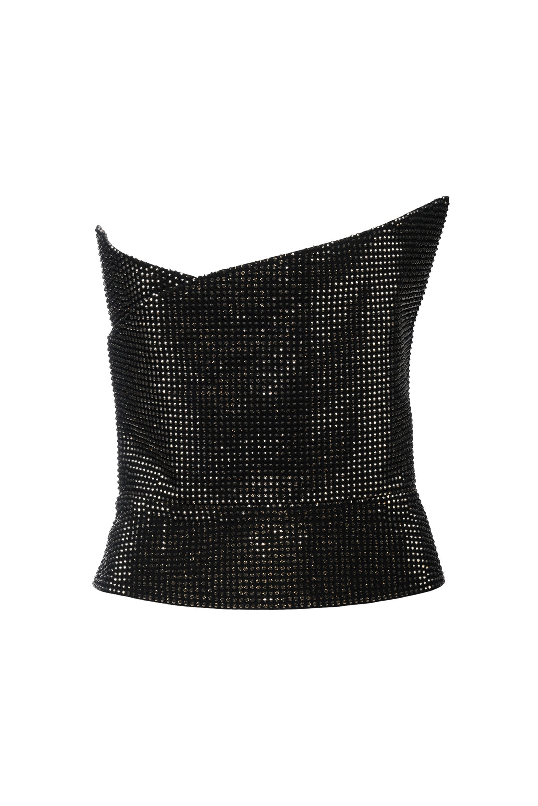 Roland Mouret Size 8 Asymmetric Crystal Embellished Top