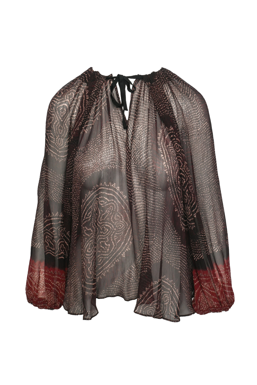 Ulla Johnson Size 4 Pauline Silkk Blouse