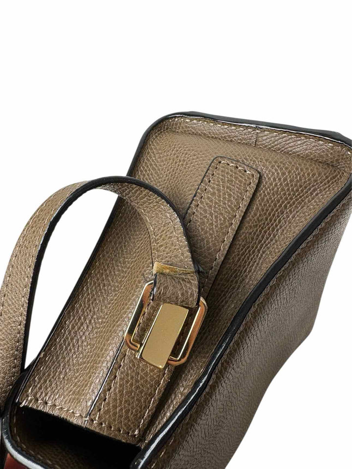 Valextra Iside Top Handle Mini Crossbody  Purse