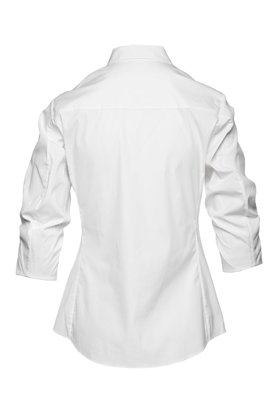 Dior Size 6 Embellished Crest Ruched Sleeve Shirt