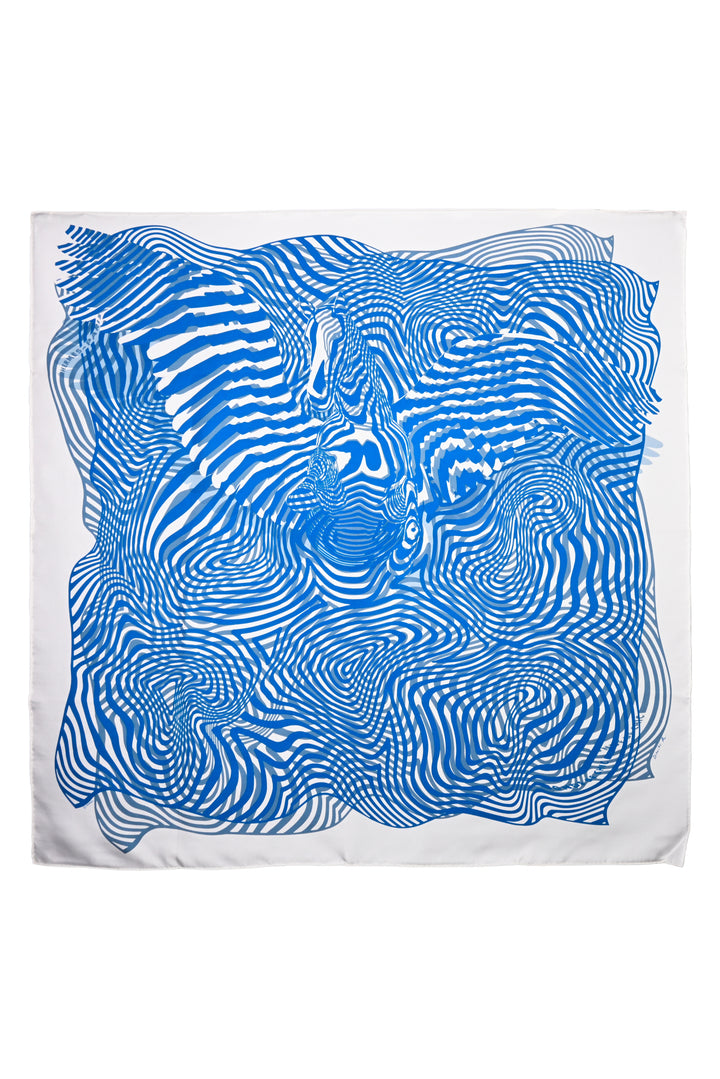Hermes Onde De Chic Scarf