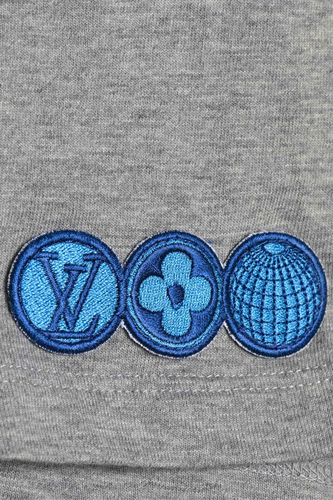 Louis Vuitton Size S LV Globe Self-Tie T-Shirt