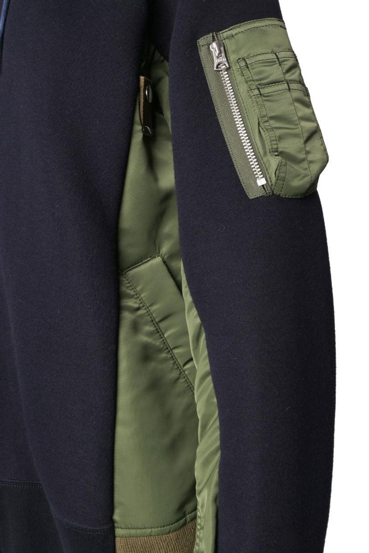 Sacai Size 3 Men's Paneled Hoodie Jacket