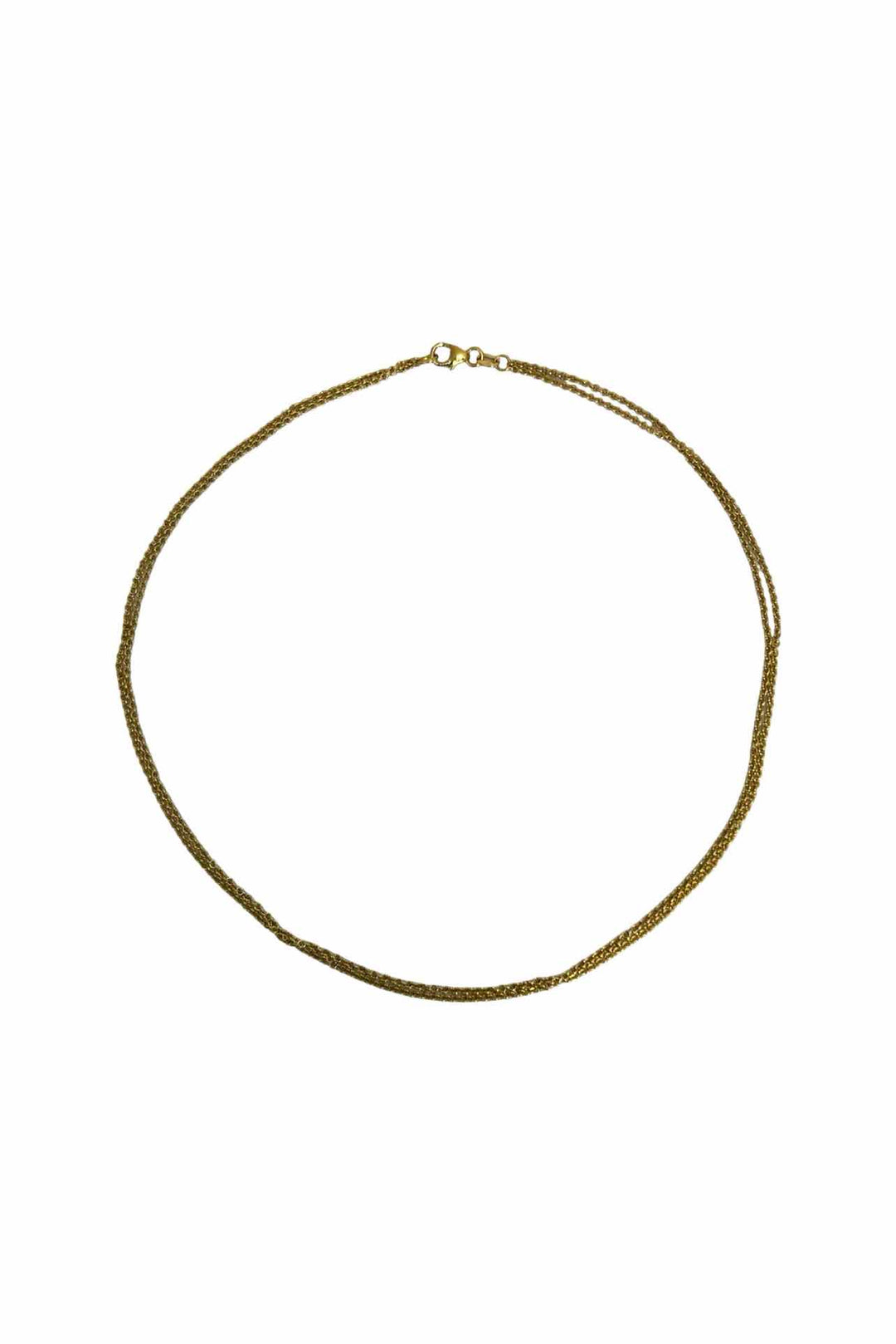 18k Yellow Gold Chain Necklace