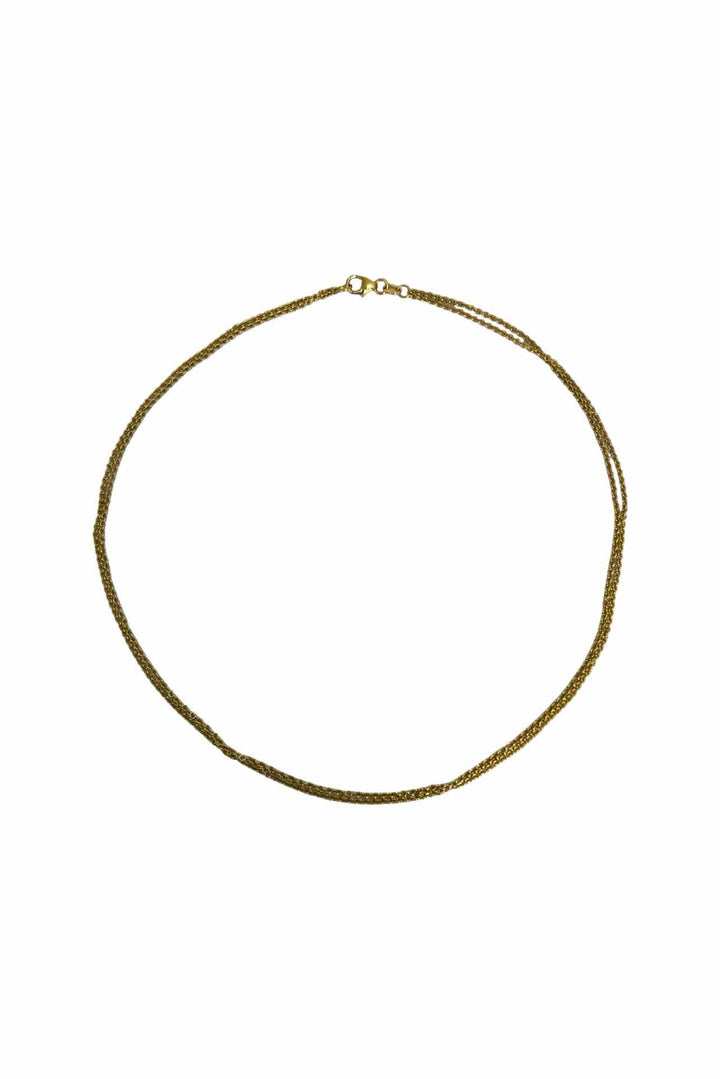 18k Yellow Gold Chain Necklace