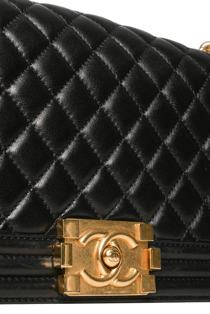 Chanel Quilted Medium Boy Bag