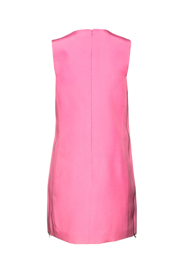 Victoria Victoria Beckham Size 6 Side Zippers Sleeveless Dress