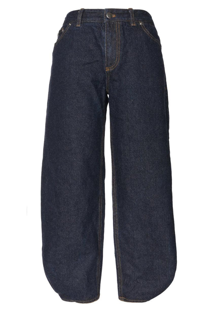 Tibi Size 25 Cropped Tapered Cuff Jeans