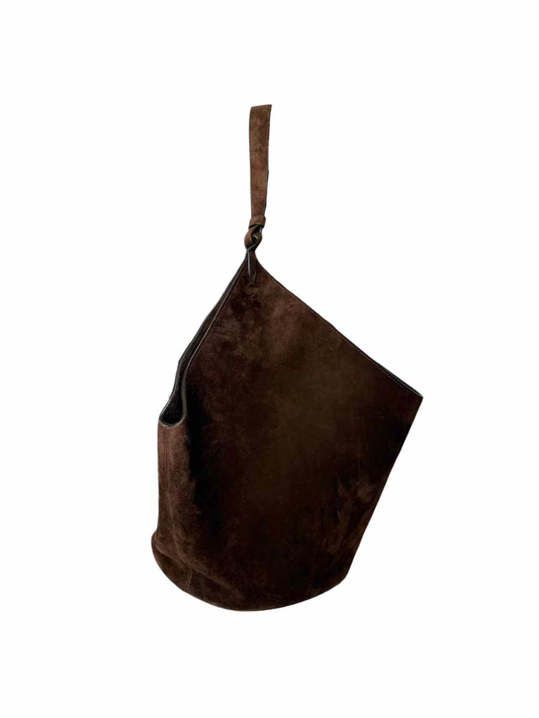 Khaite Medium Lotus Suede Tote Purse