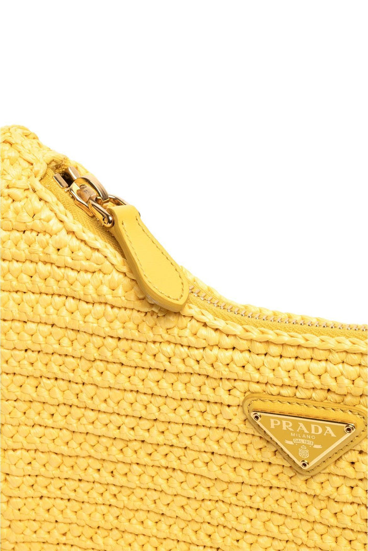 Prada Re-Edition 2005 Raffia Shoulder Bag