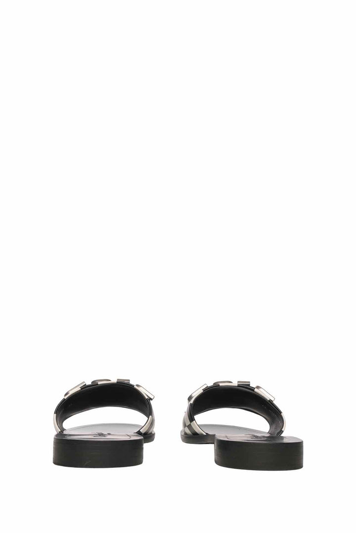 Dior Size 37 Dio(r)evolution Leather Slide Sandals