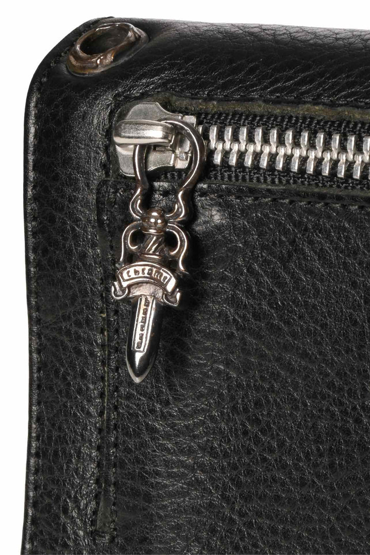 Chrome Hearts Men's Snap Wave Wallet