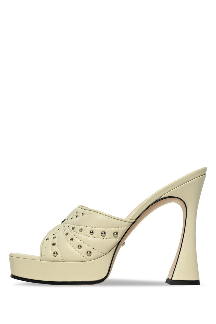 Gucci Size 39 Studded Platform Mules