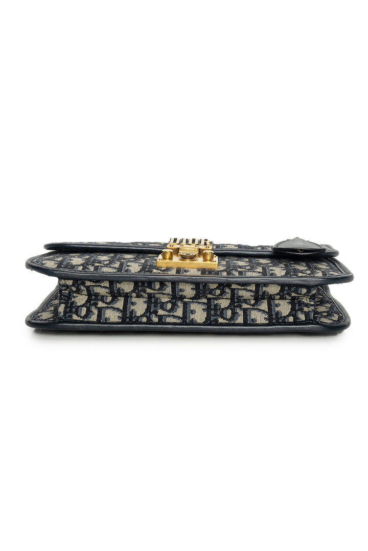 Dior 2019 Addict Flap Bag with Embellished Strap