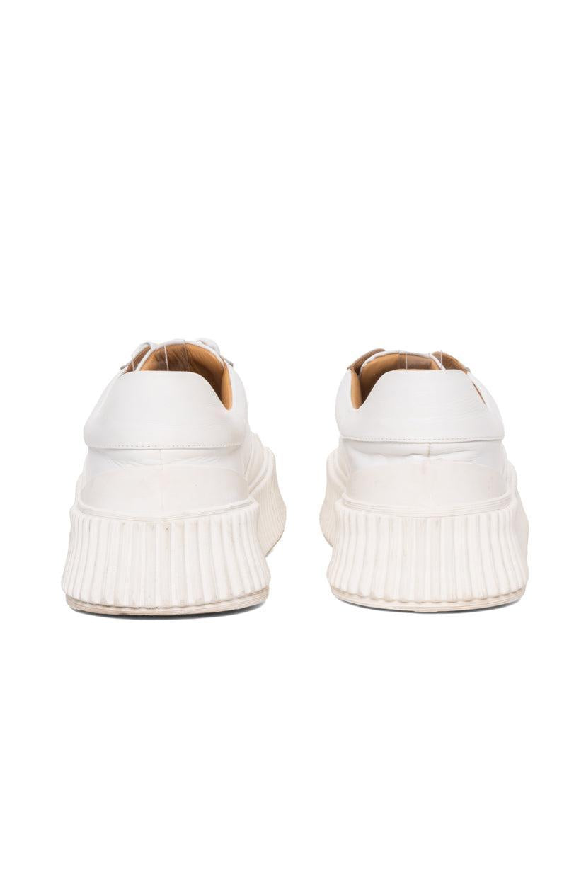 Jil Sander Size 37 Low Top Platform Sneaker