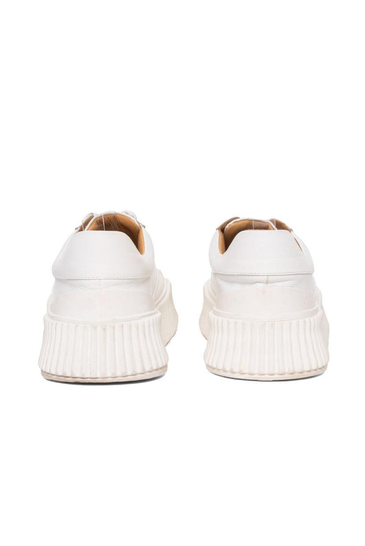 Jil Sander Size 37 Low Top Platform Sneaker