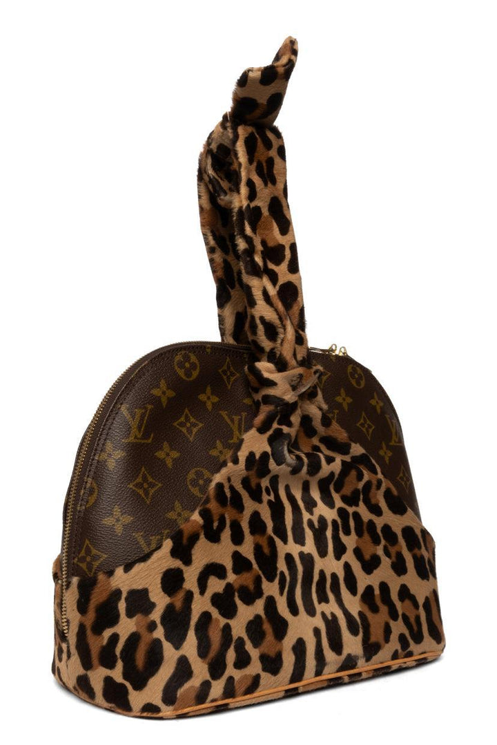 Louis Vuitton x Alaia Limited Edition Pony Hair Top Handle Alma Purse and Set