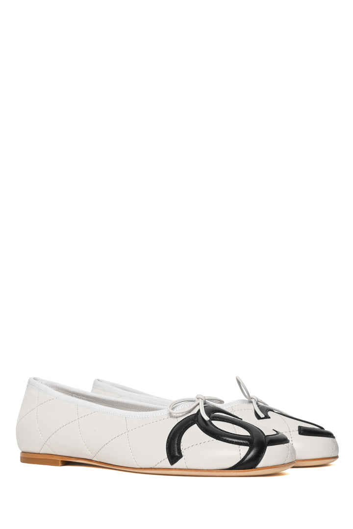 Chanel Size 38 2026 Coco Beach Collection Ballet Flats